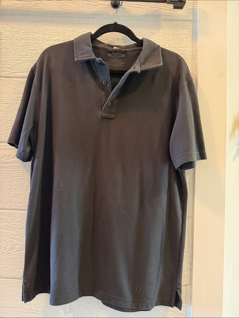Tru Spec Men's Short-Sleeve Polo in black Lg